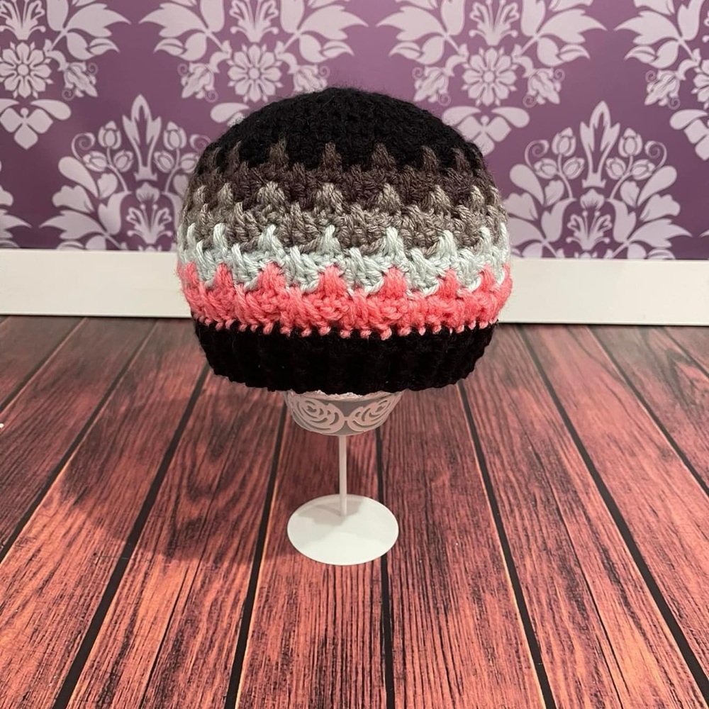 Crochet Colorful Winter Hat
